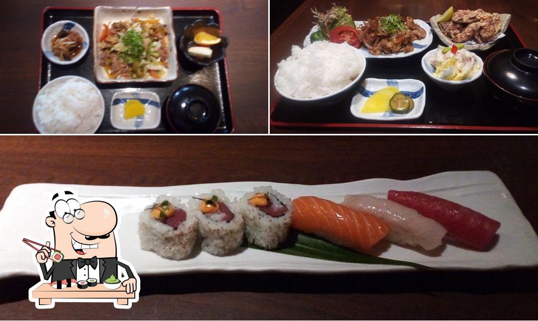 Get different sushi options